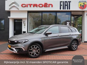 SPOTICAR Fiat Tipo Cross New Stationwagon 1.5 Hybrid 130pk Dct-7 Auto Tweedehands - Stationwagen Hybride Grijs - Ommen - 1200293742_2