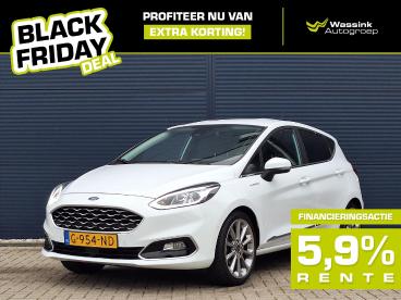 SPOTICAR Ford Fiesta 1.0 Ecoboost Vignale 100pk Automaat I Trekhaak 100 Tweedehands -  Benzine Wit - Nijmegen - 1200281208_1