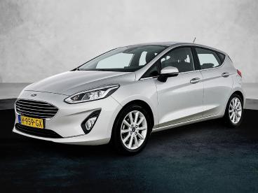 SPOTICAR Ford Fiesta Titanium 100pk Automaat | 1ste Eigenaar | Trekhaak Tweedehands -  Benzine Grijs - Oirschot - 1200283404_1