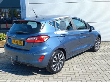 SPOTICAR Ford Fiesta 1.0t Hybrid 125pk Titanium I Trekhaak (1000kg | Cl Tweedehands -  Hybride Blauw - Elst - 1200292575_4