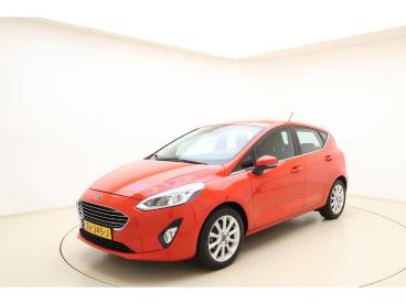 SPOTICAR Ford Fiesta 1.0 Ecoboost Titanium | Trekhaak | Navigatie | Cam Tweedehands -  Benzine Rood - Leeuwarden - 1200297181_1