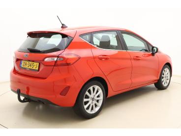 SPOTICAR Ford Fiesta 1.0 Ecoboost Titanium | Trekhaak | Navigatie | Cam Tweedehands -  Benzine Rood - Leeuwarden - 1200297181_2