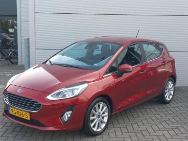 SPOTICAR Ford Fiesta 1.0t 101pk Automaat Titanium | Climate Control | N Tweedehands -  Benzine Rood - Elst - 1200302933_1