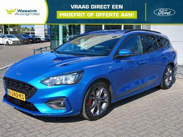 SPOTICAR Ford Focus Wagon 1.0 Ecoboost Hybrid 155pk St Line X Business Tweedehands - Stationwagen Hybride Blauw - Venray - 1200268072_1