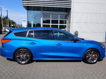 SPOTICAR Ford Focus Wagon 1.0 Ecoboost Hybrid 155pk St Line X Business Tweedehands - Stationwagen Hybride Blauw - Venray - 1200268072_4