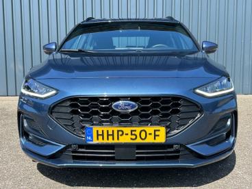 SPOTICAR Ford Focus Wagon St-line Hybrid 125pk I Automaat I Sync 4 I C Tweedehands - Stationwagen Hybride Blauw - Venlo - 1200270077_3