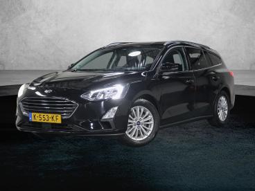 SPOTICAR Ford Focus Wagon 120pk Titanium X | Applecarplay/android Auto Tweedehands - Stationwagen Diesel Zwart - Amersfoort - 1200287660_1
