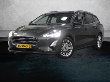 SPOTICAR Ford Focus Wagon 125pk Titanium | 1ste Eigenaar | Applecarpla Tweedehands - Stationwagen Benzine Grijs - Amersfoort - 1200292587_1