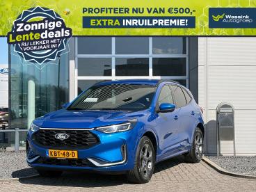 SPOTICAR Ford Kuga 2.5 Phev 243pk E-cvt St-line X | Lentedeals | Navi Tweedehands - Suv Plugin Hybrid Blauw - Venray - 1200290496_1