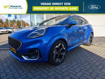 SPOTICAR Ford Puma 1.0i Ecoboost Hybrid 125pk St-line Vignale | Massa Tweedehands - Suv Hybride Blauw - Venray - 1200270727_1