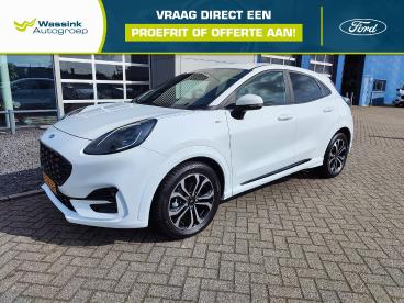 SPOTICAR Ford Puma 1.0i Ecoboost Hybrid 125pk St-line | Navigatie | C Tweedehands - Suv Hybride Wit - Venray - 1200273678_1