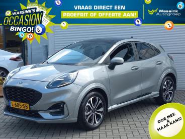 SPOTICAR Ford Puma 1.0t Hybrid 155pk St-line + Extra's | Climate Cont Tweedehands - Suv Hybride Grijs - Elst - 1200274436_1