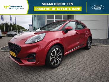 SPOTICAR Ford Puma 1.0i Ecoboost Hybrid 125pk St-line | Navigatie | W Tweedehands - Suv Hybride Rood - Venray - 1200276765_1