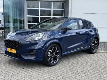 SPOTICAR Ford Puma 1.0i Ecoboost Hybrid 125pk St-line X I Adaptive Cr Tweedehands - Suv Hybride Blauw - Venray - 1200284953_3