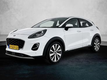 SPOTICAR Ford Puma 125pk Hybrid Titanium X | 1ste Eigenaar | Camera | Tweedehands - Suv Hybride Wit - Oirschot - 1200288510_1