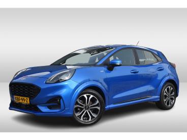 SPOTICAR Ford Puma Ecoboost Hybrid 125 St-line | Navigatie | Carplay Tweedehands - Suv Hybride Blauw - Waalwijk - 1200289738_1