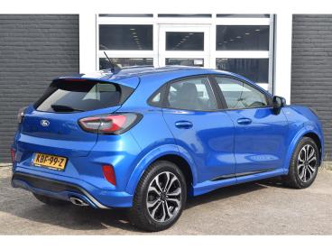 SPOTICAR Ford Puma Ecoboost Hybrid 125 St-line | Navigatie | Carplay Tweedehands - Suv Hybride Blauw - Waalwijk - 1200289738_3