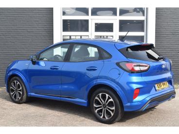 SPOTICAR Ford Puma Ecoboost Hybrid 125 St-line | Navigatie | Carplay Tweedehands - Suv Hybride Blauw - Waalwijk - 1200289738_4