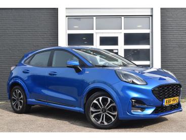 SPOTICAR Ford Puma Ecoboost Hybrid 125 St-line | Navigatie | Carplay Tweedehands - Suv Hybride Blauw - Waalwijk - 1200289738_5