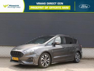 SPOTICAR Ford S-max St-line 2.5 Hev I Automaat I 7-zitplaatsen I Navig Tweedehands - Mpv Hybride Grijs - Venlo - 1200270898_1
