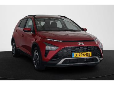 SPOTICAR Hyundai Bayon 1.0 T-gdi Premium Sky Schuifdak Stuur-stoelverwarm Tweedehands - Suv Benzine Rood - Mijdrecht - 1200296530_2