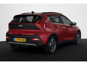 SPOTICAR Hyundai Bayon 1.0 T-gdi Premium Sky Schuifdak Stuur-stoelverwarm Tweedehands - Suv Benzine Rood - Mijdrecht - 1200296530_3
