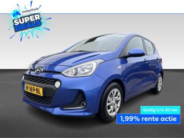 SPOTICAR Hyundai I10 1.0i 66pk Comfort / Navi / Airco / Pdc / Cruise-co Tweedehands -  Benzine Blauw - Haarlem - 1200274395_1