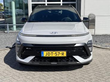 SPOTICAR Hyundai Kona 1.6 Gdi Hev 141pk Dct N-line | Navigatie | Apple/ Tweedehands - Suv Hybride Grijs - Venray - 1200278389_3