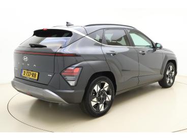 SPOTICAR Hyundai Kona 1.6 Gdi Hev Premium Automaat | Lederen Bekleding | Tweedehands - Suv Hybride Grijs - Leeuwarden - 1200295594_2