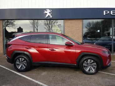 SPOTICAR Hyundai Tucson 1.6 T-gdi Hev 230pk Aut. Comfort | Navi | Bt | Cru Tweedehands - Suv Hybride Rood - Zierikzee - 1200286781_2