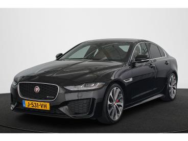 SPOTICAR Jaguar Xe 2.0 P250 R-dynamic S Meridian Stuur-stoelverwarmin Tweedehands - Sedan Benzine Zwart - Mijdrecht - 1200293770_1