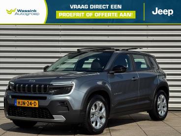 SPOTICAR Jeep Avenger 1.2t 100pk Hybrid Summit | Jbl Audio | Panoramadak Tweedehands - Suv Hybride Grijs - Velp - 1200274596_1