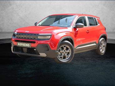 SPOTICAR Jeep Avenger 54 Kwh Longitude | Stoelverwarming | Parkeersensor Tweedehands - Suv Elektrisch Rood - Baarn - 1200275088_1