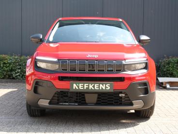 SPOTICAR Jeep Avenger 54 Kwh Longitude | Stoelverwarming | Parkeersensor Tweedehands - Suv Elektrisch Rood - Baarn - 1200275088_2