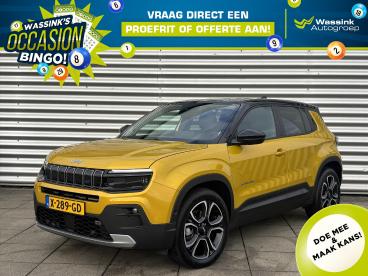 SPOTICAR Jeep Avenger 54 Kwh 156pk Automaat 1st Edition Navigatie | Came Tweedehands - Suv Elektrisch Geel - Velp - 1200281124_1