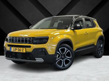 SPOTICAR Jeep Avenger Summit 1.2 Turbo 100pk | Panodak | Leder | Jbl Sou Tweedehands - Suv Benzine Geel - Alblasserdam - 1200284673_1