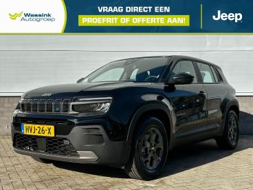 SPOTICAR Jeep Avenger Longitude 54 Kwh 156pk | Apple Carplay/android Aut Tweedehands - Suv Elektrisch Zwart - Doetinchem - 1200292000_1