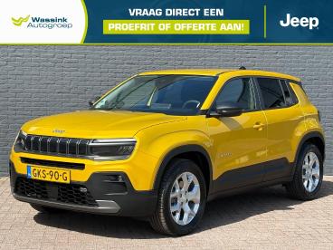 SPOTICAR Jeep Avenger 54 Kwh 156pk Aut Longitude | All Season Banden | 1 Tweedehands - Suv Elektrisch Geel - Hengelo - 1200292047_1