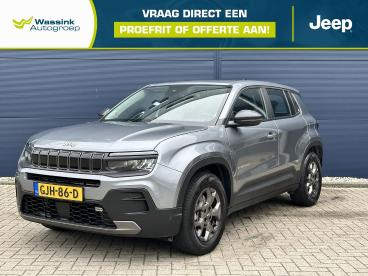SPOTICAR Jeep Avenger 1.2t E-hybrid 100pk Aut Longitude | Summerdeal | T Tweedehands - Suv Hybride Grijs - Venlo - 1200293457_1