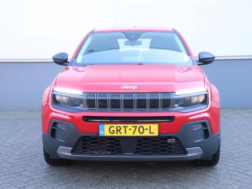 SPOTICAR Jeep Avenger Longitude 54 Kwh | Accu 98% | Warmtepomp | Appleca Tweedehands - Suv Elektrisch Rood - Baarn - 1200294525_2