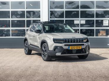 SPOTICAR Jeep Avenger 1.2 E-hybrid Summit | Leder & Winter Pack | Schuif Tweedehands - Suv Hybride Beige - Waddinxveen - 1200296424_3