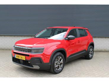 SPOTICAR Jeep Avenger Longitude 54 Kwh 156pk I Winter Pack I Stoelverwar Tweedehands - Suv Elektrisch Rood - Venlo - 1200296476_1