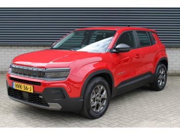 SPOTICAR Jeep Avenger Longitude 54 Kwh 156pk I Winter Pack I Stoelverwar Tweedehands - Suv Elektrisch Rood - Venlo - 1200296476_2