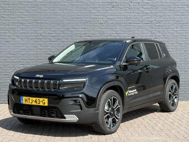 SPOTICAR Jeep Avenger 1.2t E-hybrid 110pk Automaat Summit | Adaptieve Cr Tweedehands - Suv Hybride Zwart - Hengelo - 1200297966_1