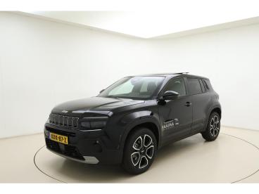 SPOTICAR Jeep Avenger 1.2 E-hybrid Summit | Navigatie | Panoramadak | El Tweedehands - Suv Hybride Zwart - Leeuwarden - 1200298571_1