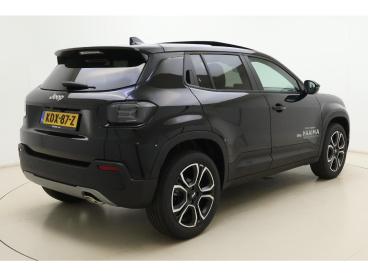 SPOTICAR Jeep Avenger 1.2 E-hybrid Summit | Navigatie | Panoramadak | El Tweedehands - Suv Hybride Zwart - Leeuwarden - 1200298571_2