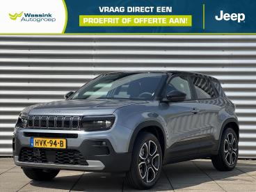 SPOTICAR Jeep Avenger 1.2t E-hybrid 110pk Automaat Summit | Winterpack | Tweedehands - Suv Hybride Grijs - Nijmegen - 1200298691_1