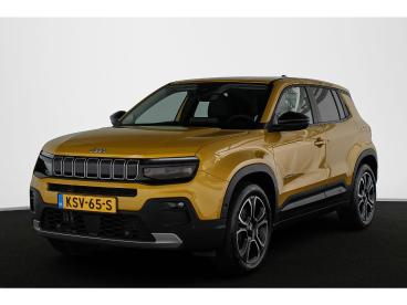 SPOTICAR Jeep Avenger 1.2 E-hybrid Summit Keyless Jbl Elektrische Achter Tweedehands - Suv Hybride Geel - Mijdrecht - 1200300362_1