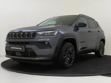 SPOTICAR Jeep Compass 4xe 240 Plug-in Hybrid Electric Upland | Lederen I Tweedehands - Suv Plugin Hybrid Grijs - Bergschenhoek - 1200261971_1