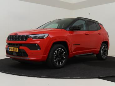SPOTICAR Jeep Compass 4xe 240 Plug-in Hybrid Electric S | Leuke Sportiev Tweedehands - Suv Plugin Hybrid Rood - Bergschenhoek - 1200271056_1
